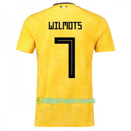 Billige Fotballdrakter Belgia Wilmots 7 VM 2018 Bortedraktsett